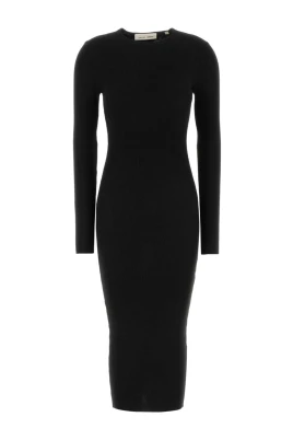 Rib Long Sleeve Dress
