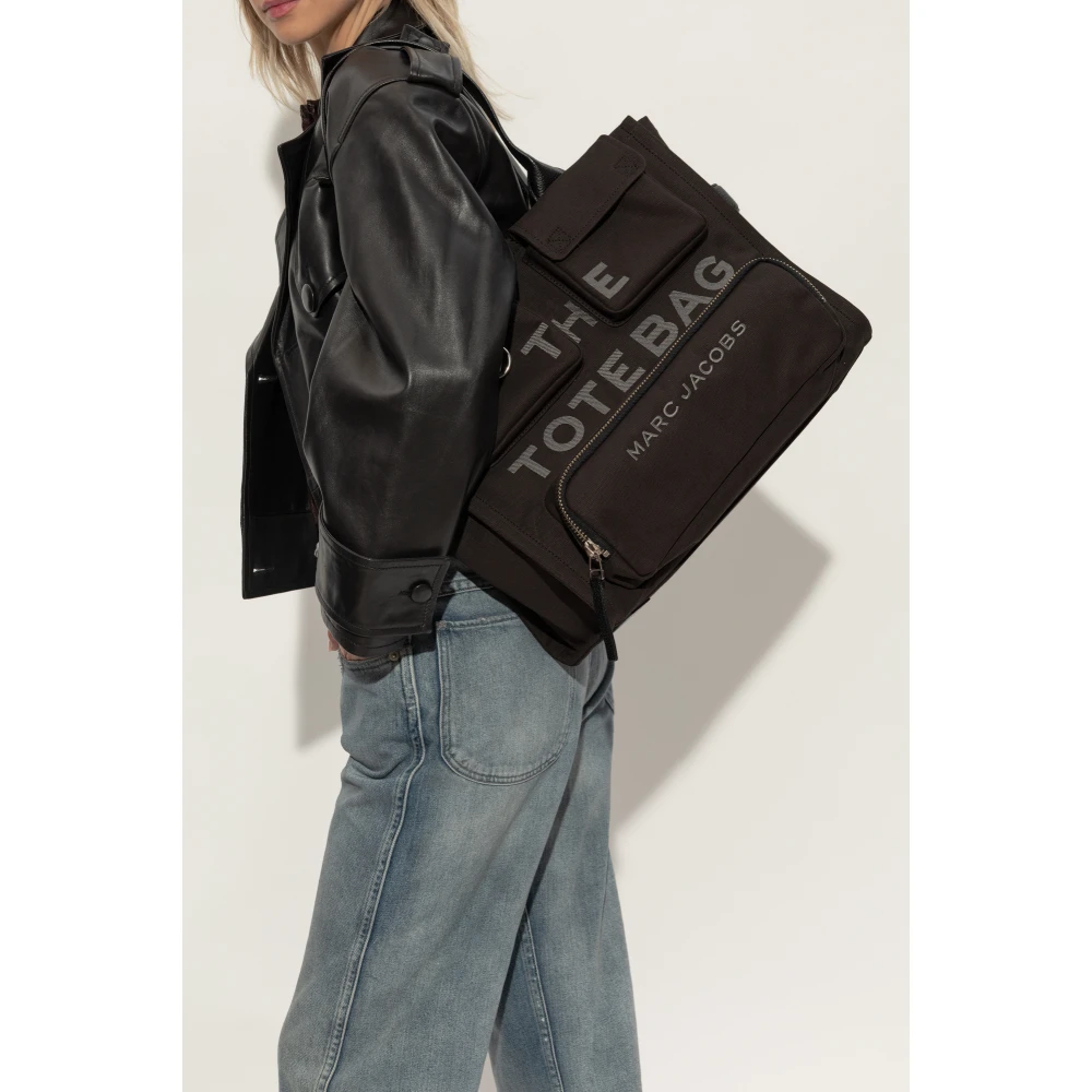 Marc Jacobs Tas The Cargo Tote Large type shopper Black Dames