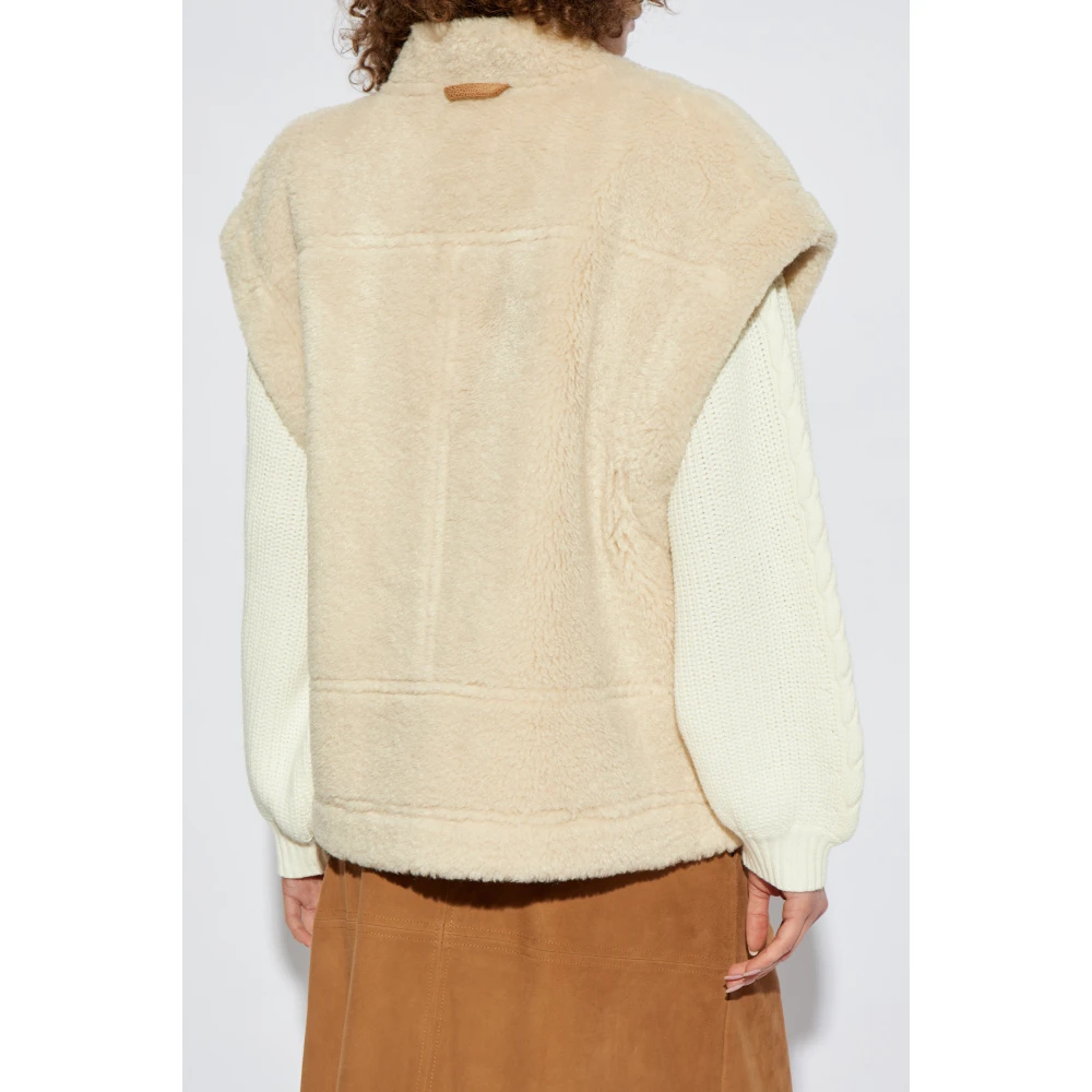 Munthe Omkeerbaar vest 'Fikaly' Brown Dames