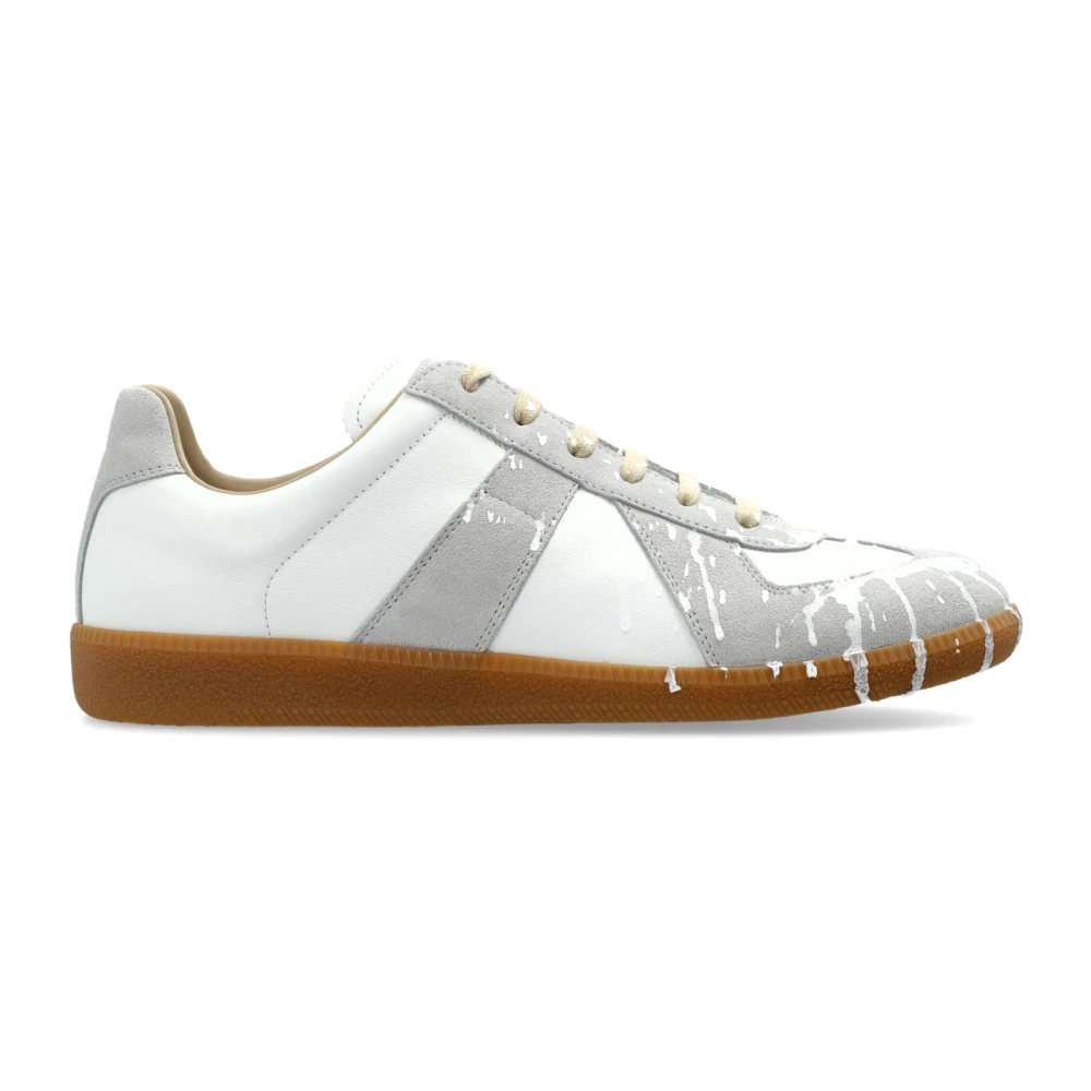 Maison Margiela White Replica Trainers - Male - Sneakers - 7 Uk - Shoes