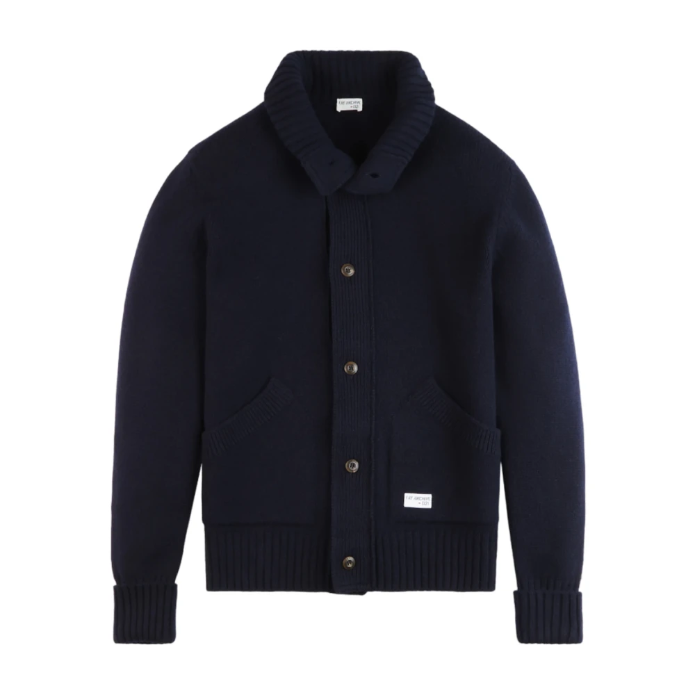 Fay - Knitwear > Cardigans - Blue - Fay - Modalova