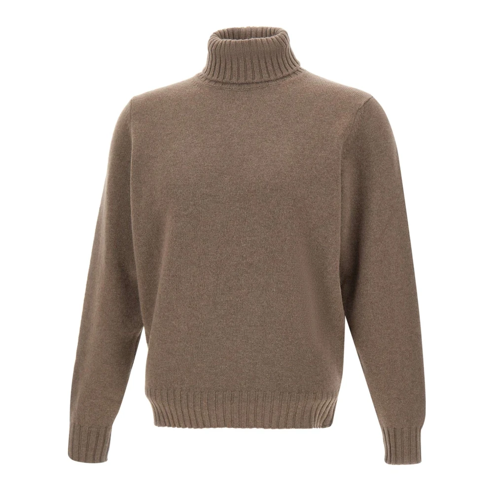 Filippo De Laurentiis Brown Turtlenecks, Male, 3XL, Dv3ml_wc7r Turtleneck