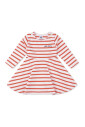 robe-decontractee-a-rayures-a-manches-courtes