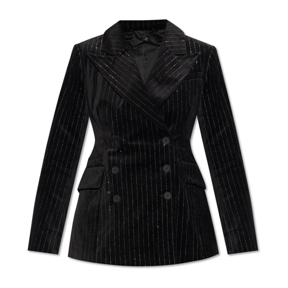 AllSaints Fluwelen blazer Seventh Black Dames