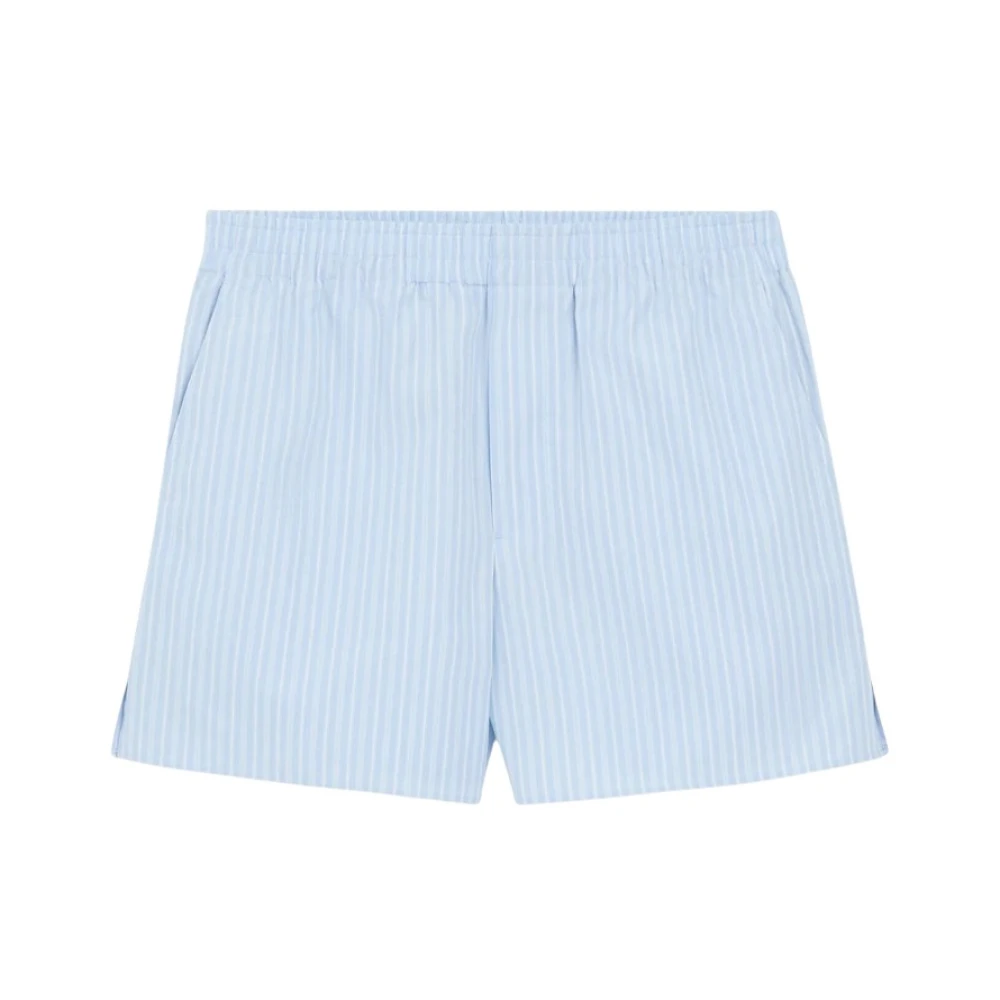 Ami Paris Donna Blu Pantaloncini, S, New,