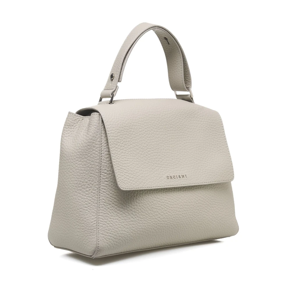 Orciani Beige Handtas Aw24 Dames Tassen Beige Dames