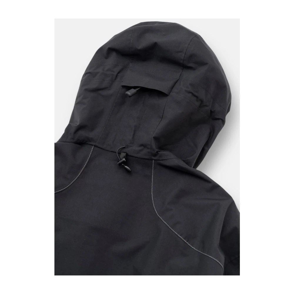 And Wander Lichtgewicht Waterdichte Hiker Regenjas Black Heren