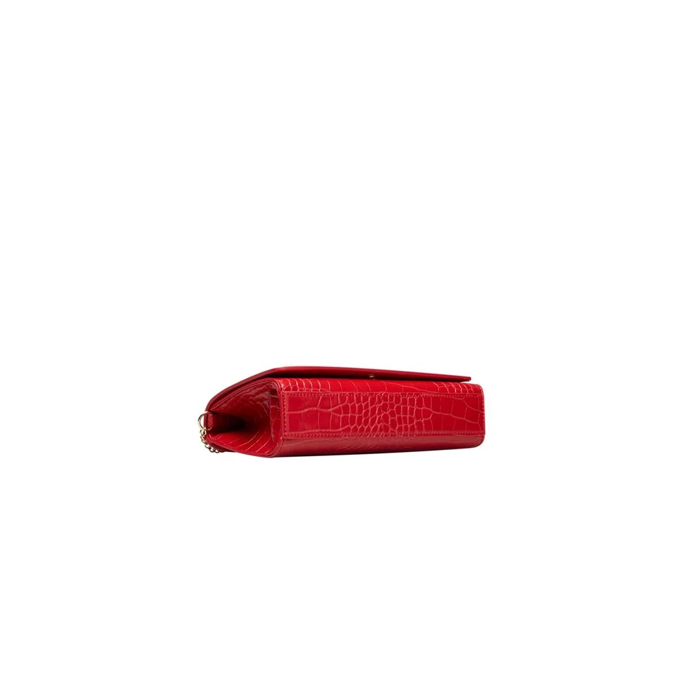Love Moschino Rode Schoudertas met Ketting Red Dames