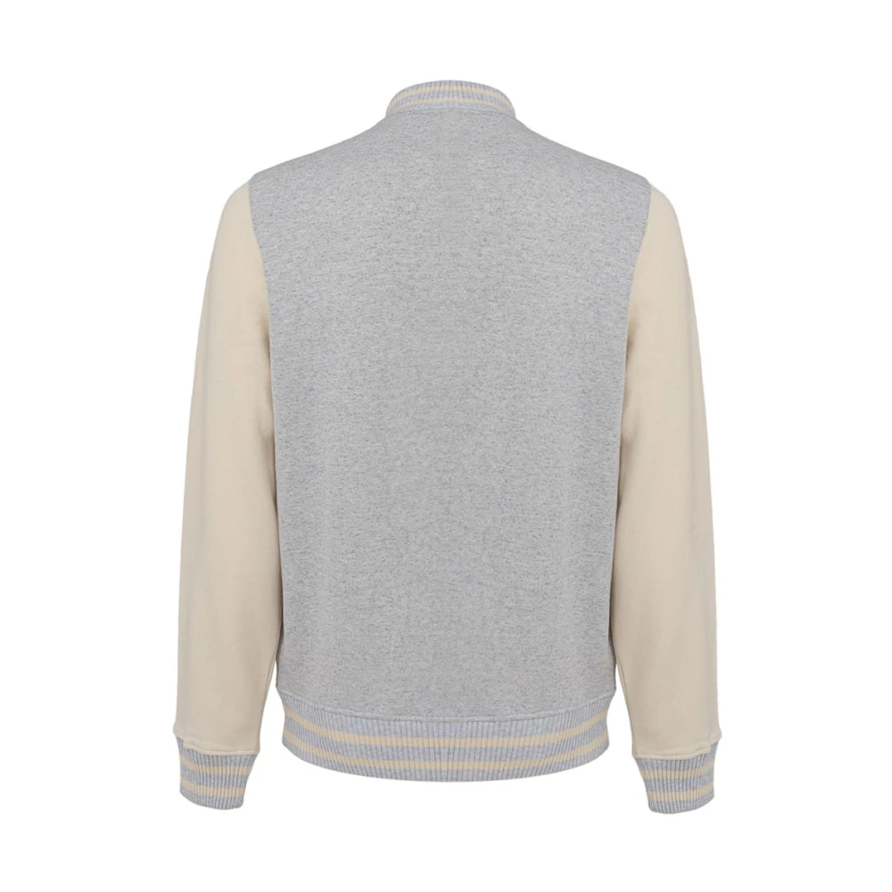 Gran Sasso Grijze Katoenen Jas Gray Heren