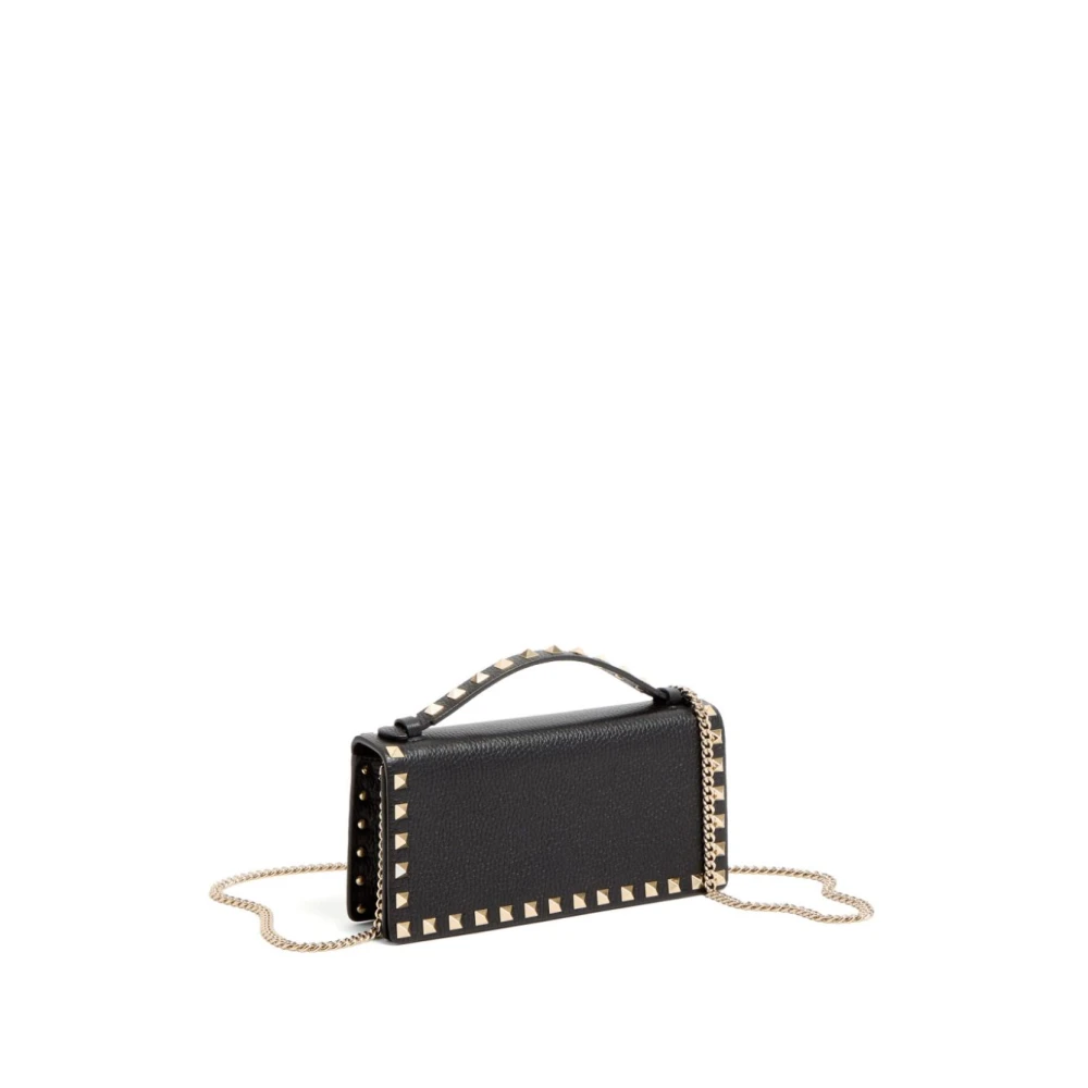 Valentino Garavani Zwarte Portemonnees voor een Stijlvolle Look Black Dames