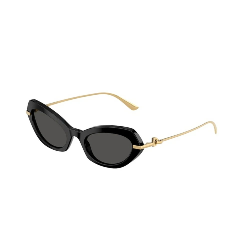 Dolce & Gabbana Women's Grey Woman Dg4473 501/87 Sunglasses Acetate Black Butterfly Normal - Image 3