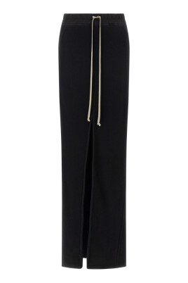 jupe-en-molleton-de-coton-noir-avec-cordon