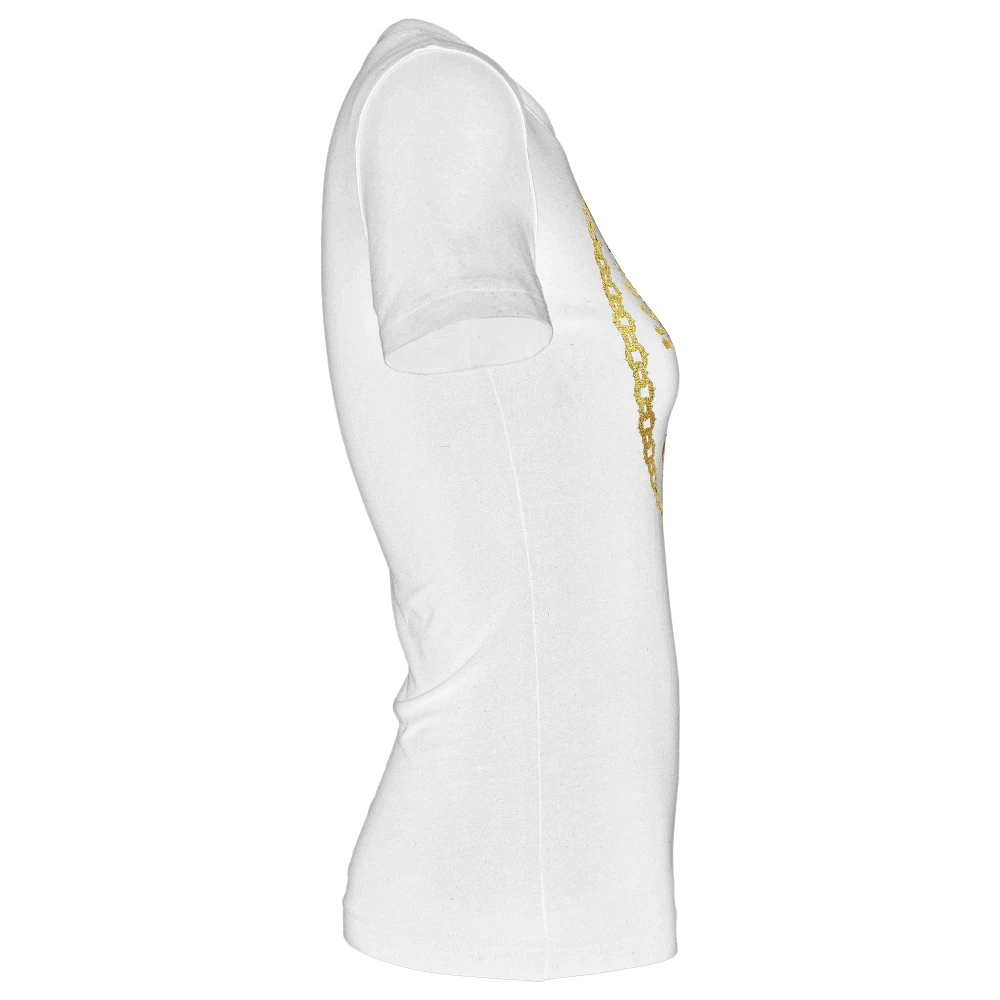 Versace Jeans Couture T-shirts en Polos White Dames