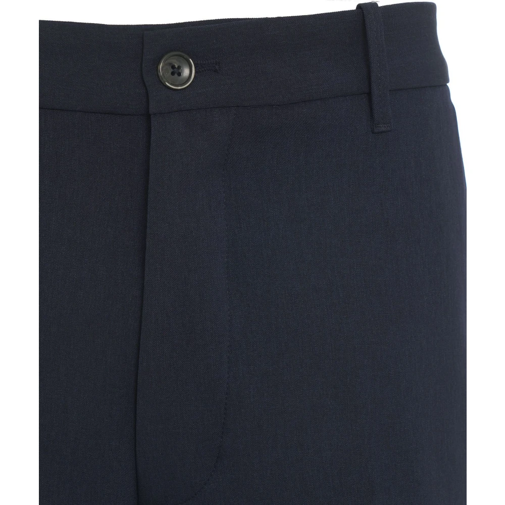 Nine In The Morning Blauwe Broek Aw24 Model Mannen Blue Heren