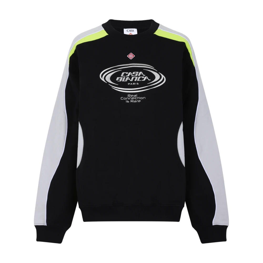 Casablanca Women's Black Sports Top - Sweatshirts - L - Sweatshirts & Hoodies