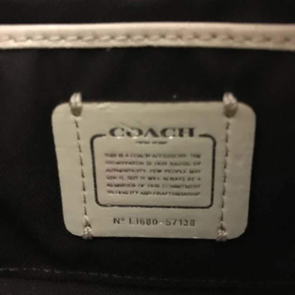 Coach Pre-owned Fabric shoulder-bags Beige Dames
