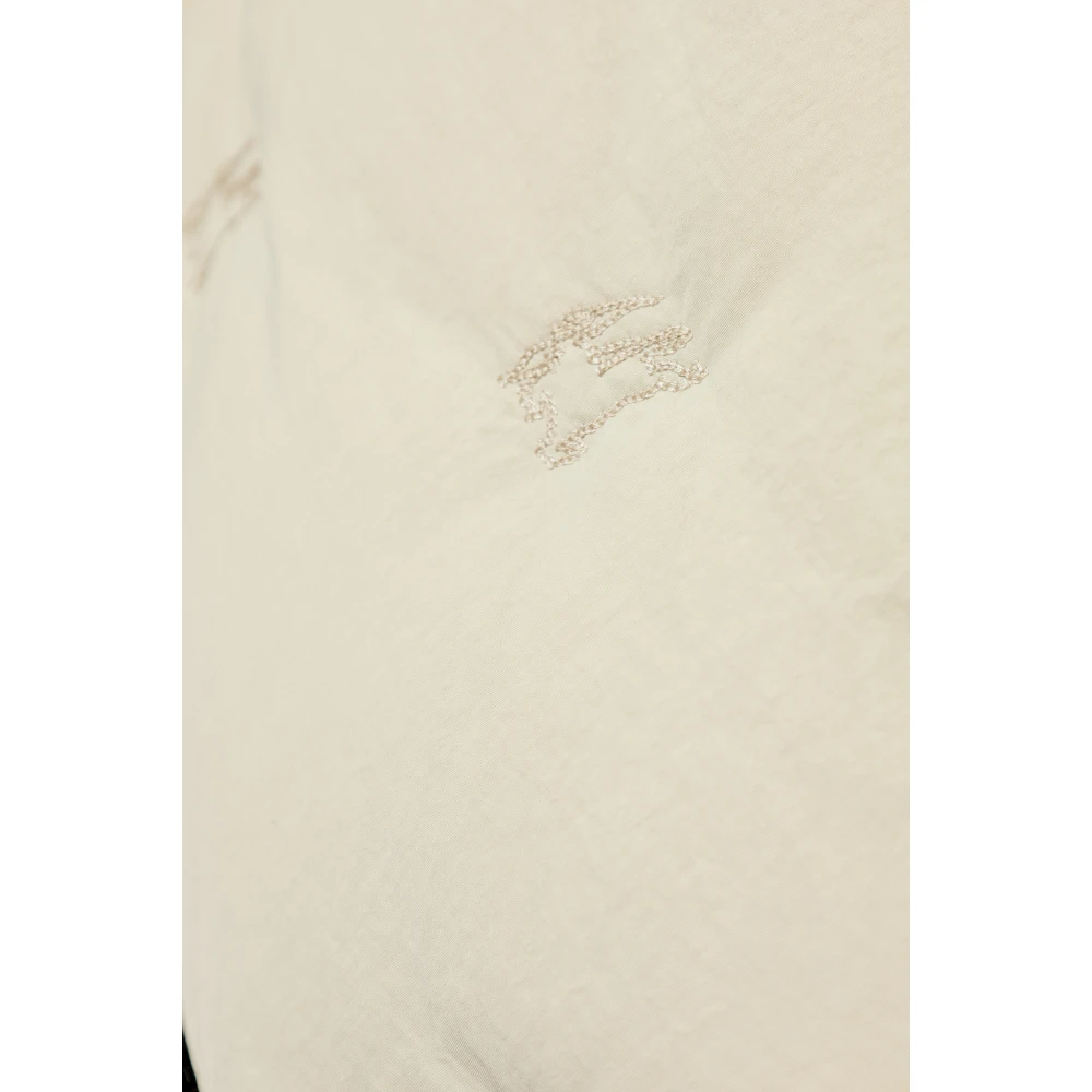 Burberry Jas met logo Gray Heren