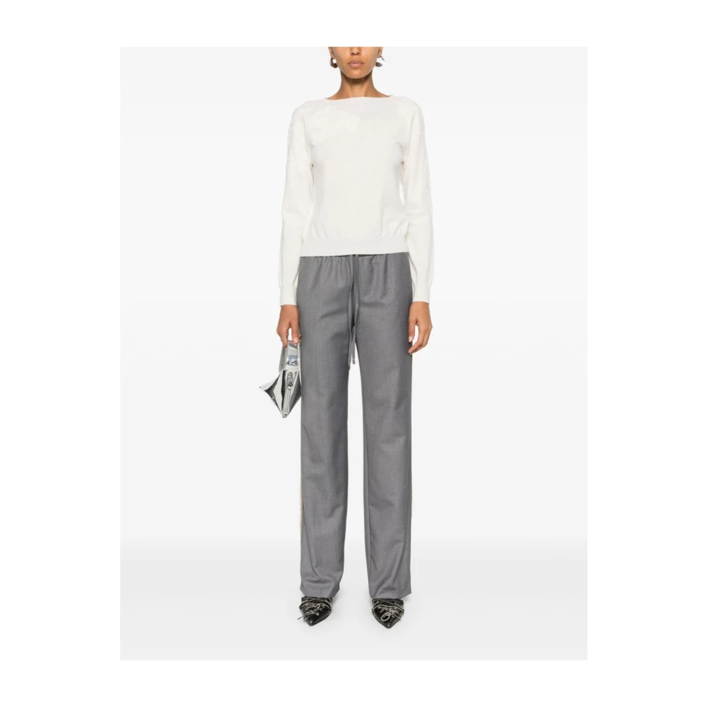 Ermanno Scervino Off White Gebreide Top White Dames