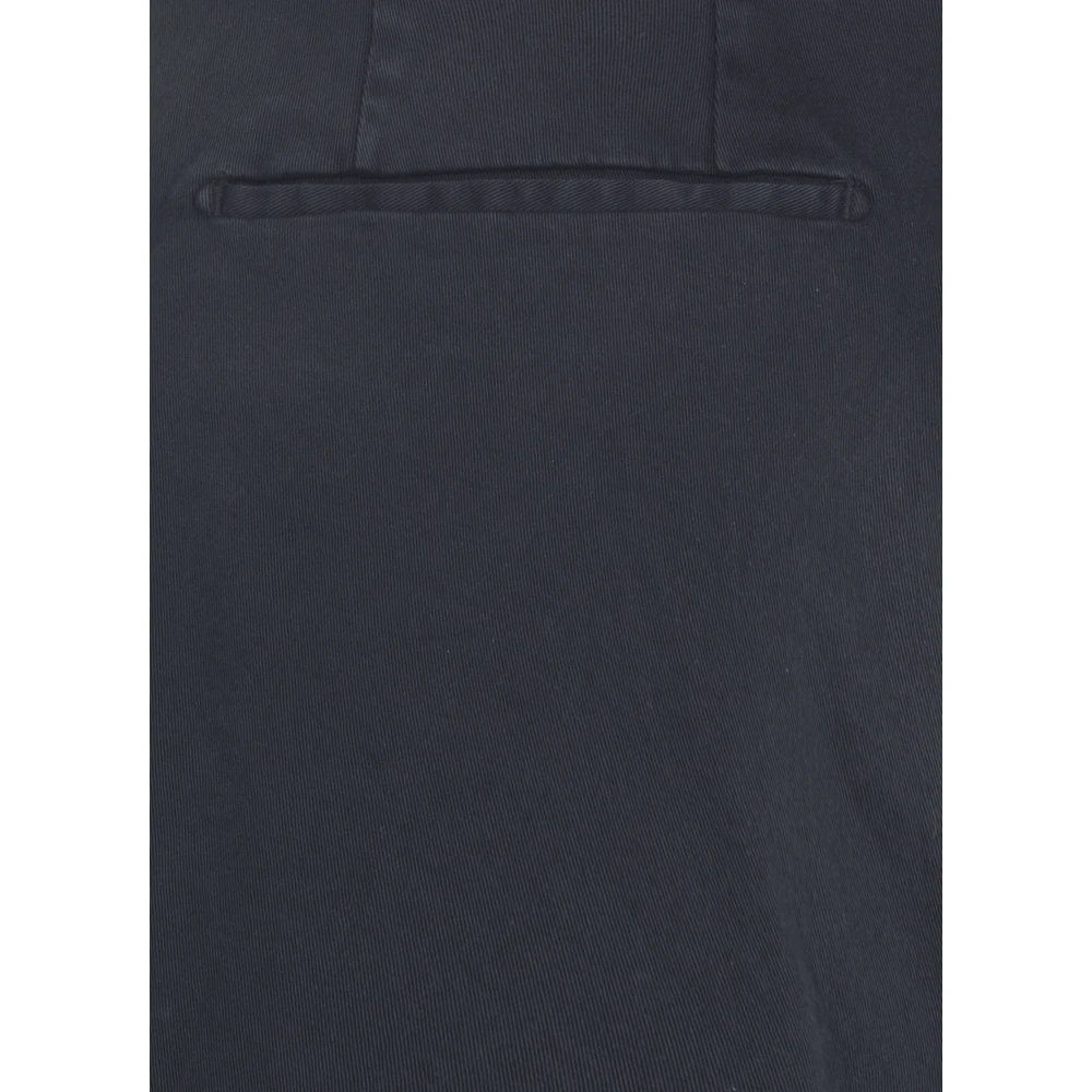 Briglia Blauwe Katoenen Broek met Zakken Blue Heren