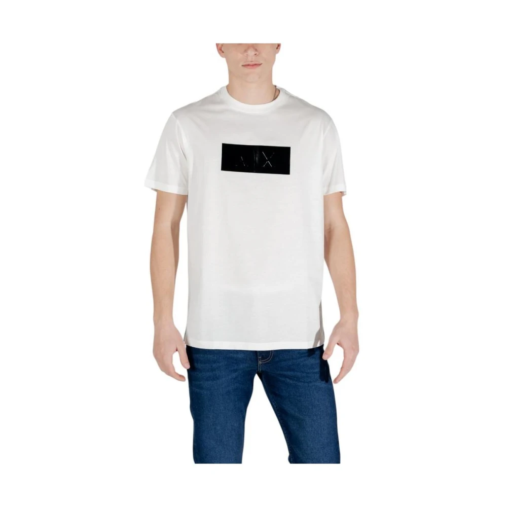 Armani Exchange Hombre Camiseta Con Logo