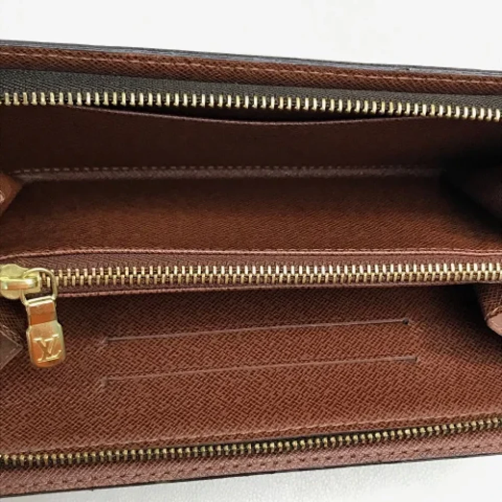Louis Vuitton Vintage Pre-owned Canvas wallets Brown Dames