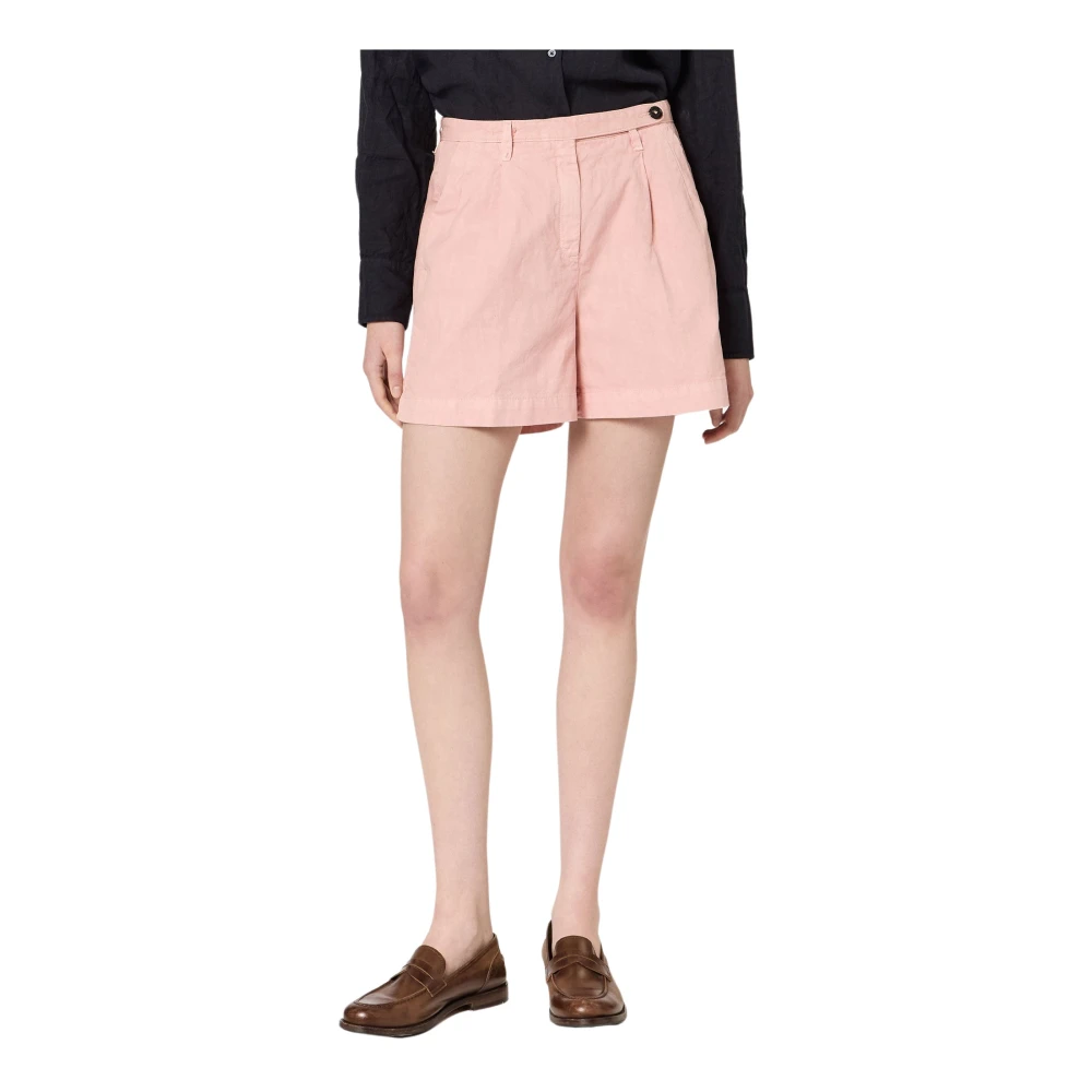 Massimo Alba Short Shorts Pink Dames