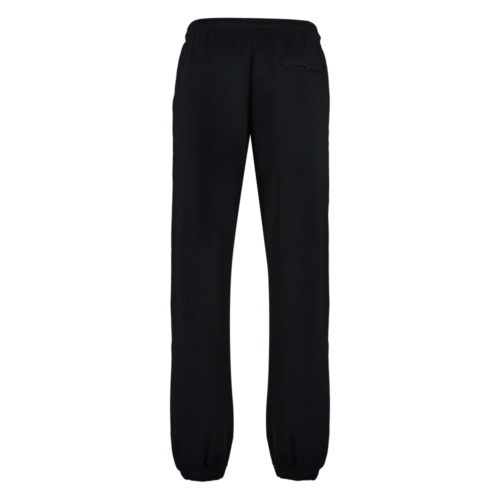 Marcelo Burlon Sweatpants met contrasterende print Black Heren