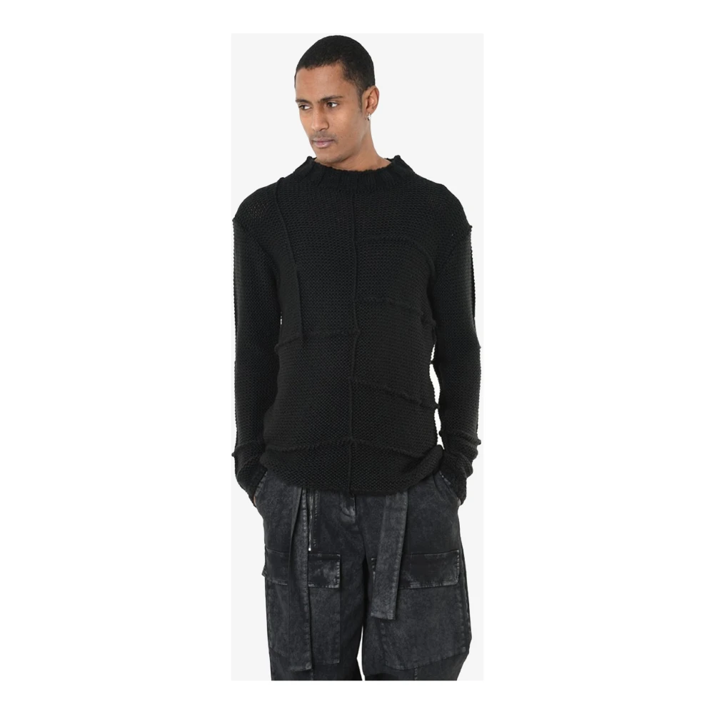 La Haine Inside Us Elegante Gebreide Trui Black Heren