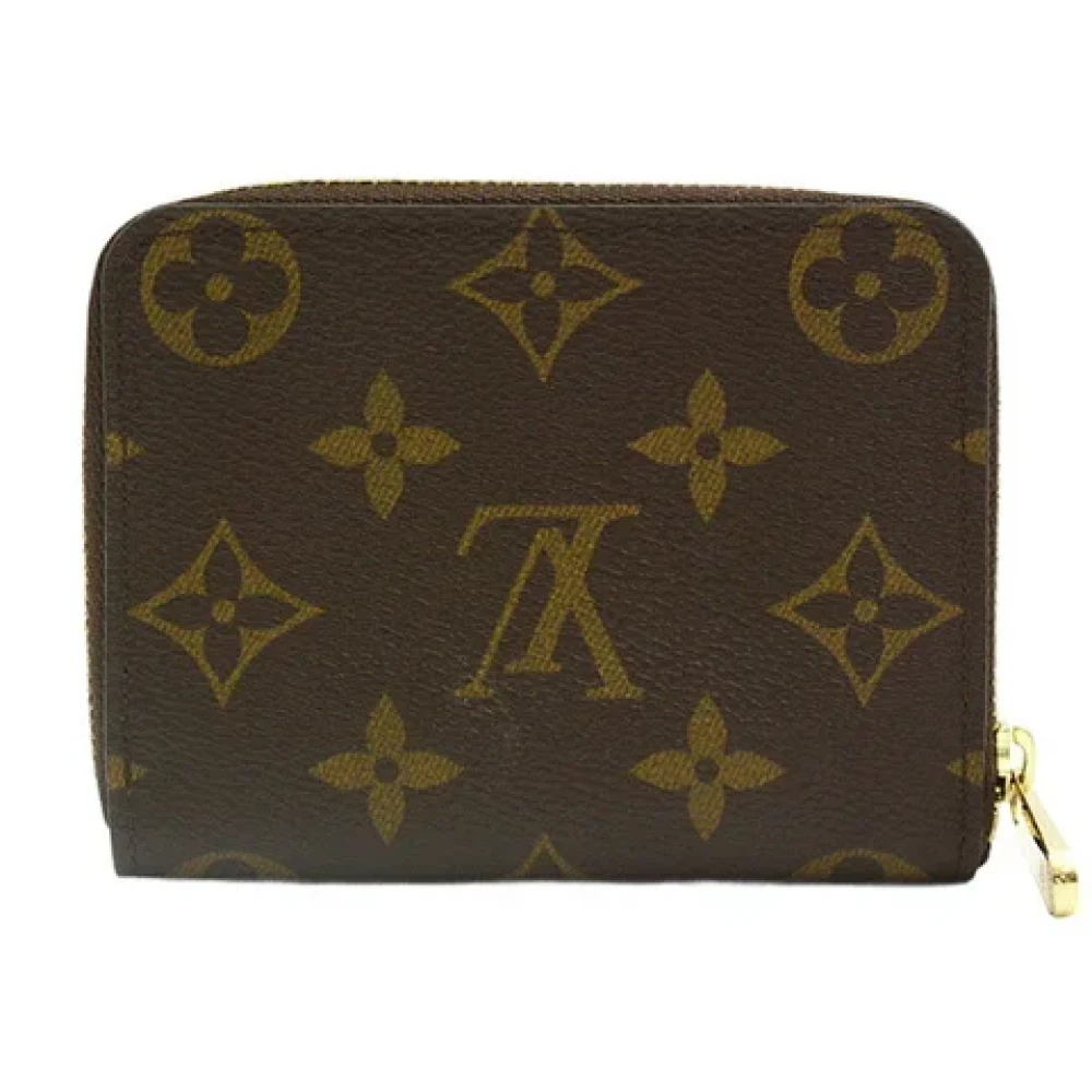 Louis Vuitton Vintage Pre-owned Canvas wallets Brown Heren