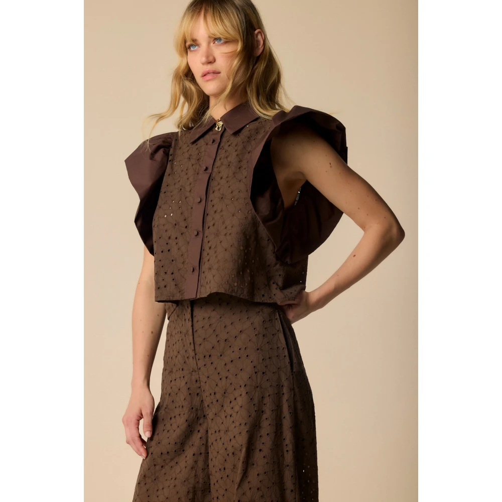 Kocca Stijlvolle Jumpsuits voor Vrouwen Brown Dames