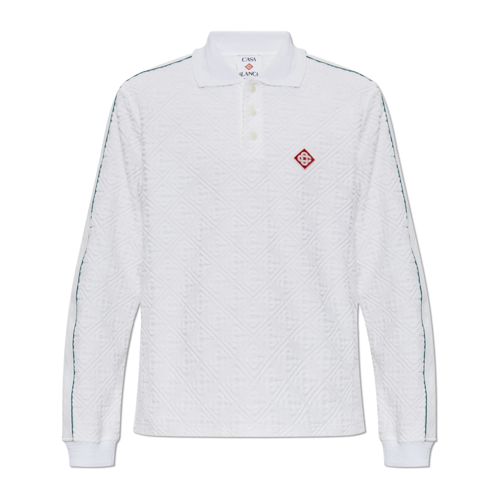 Casablanca Polo met logo White Heren