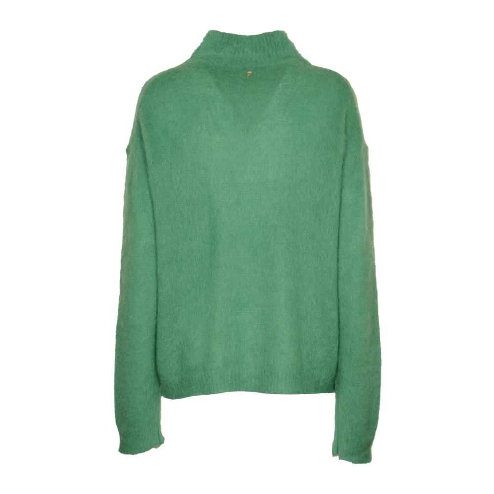 Dondup Stijlvolle Dolcevita Sweaters Green Dames