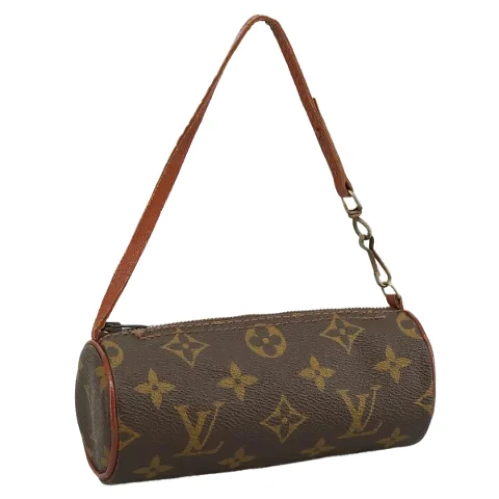 Louis Vuitton Vintage Pre-owned Canvas pouches Brown Dames