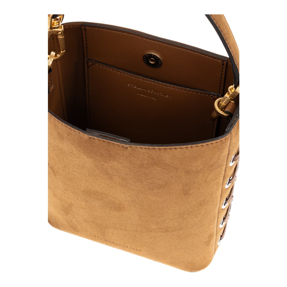 Stella Mccartney Emmer schoudertas Brown Dames