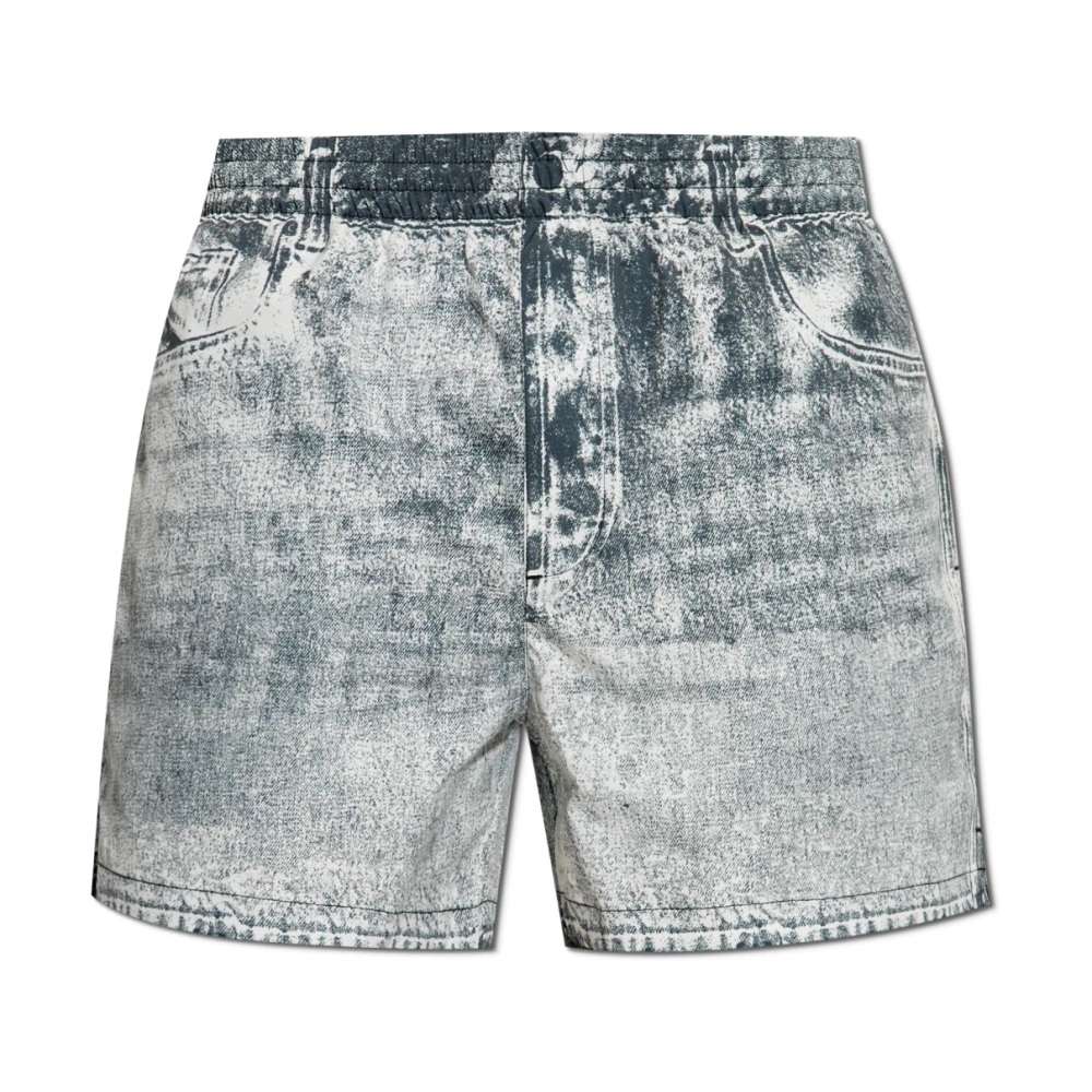 Diesel Zwembroek Ken-37-Dnm Gray Heren