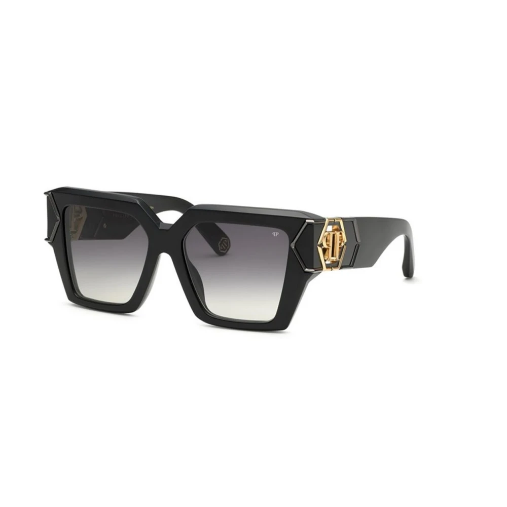 Philipp Plein Black Authentic Glasses With Top-Notch Service - Female - Sunglasses - 55 Mm - Accessories