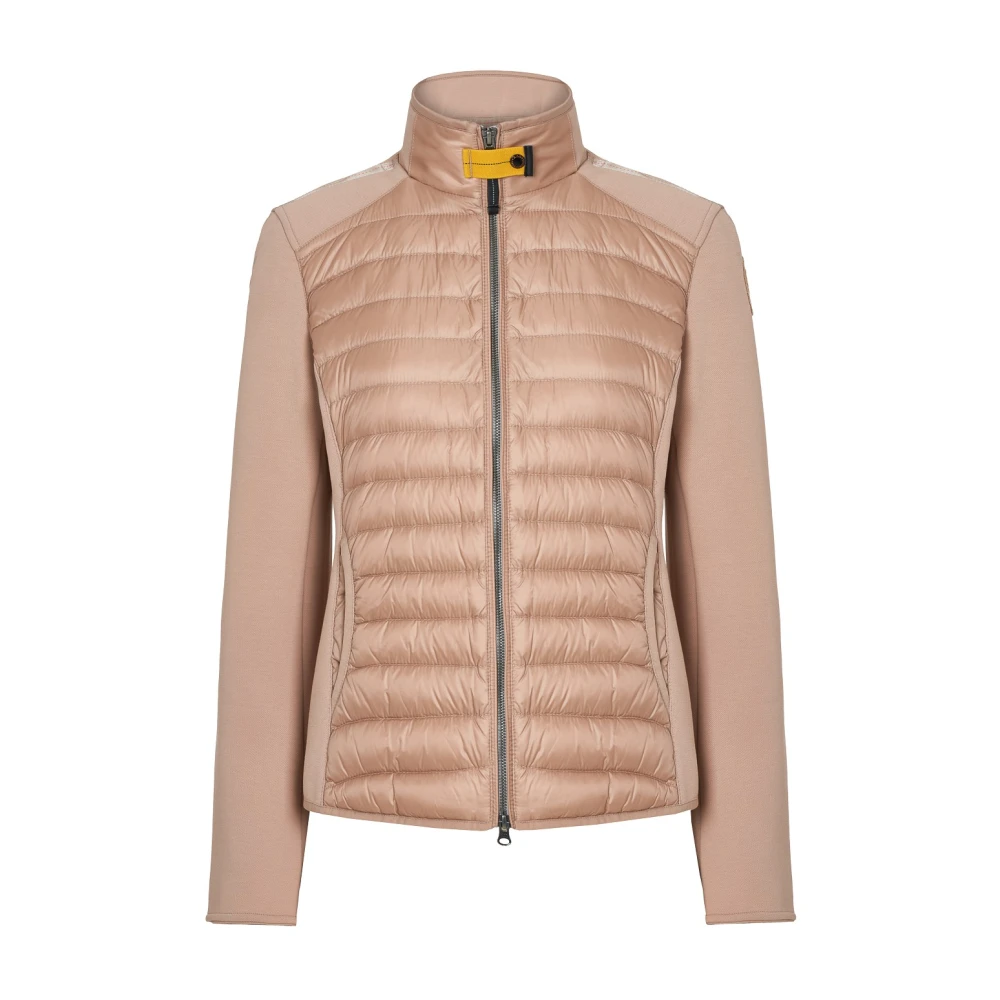 Parajumpers Beige Stofmix Jas Brown Dames