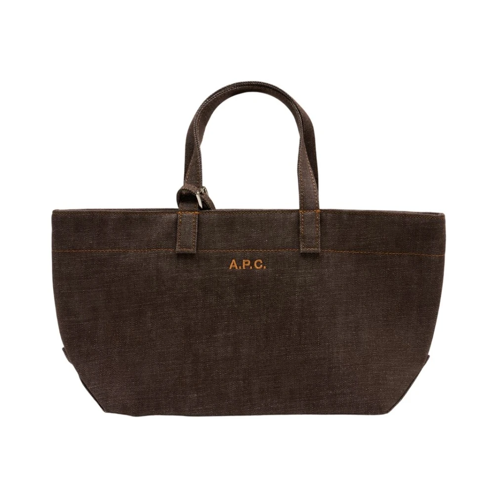 A.p.c. Unisex Marrone Borse, Taglia Unica, New,