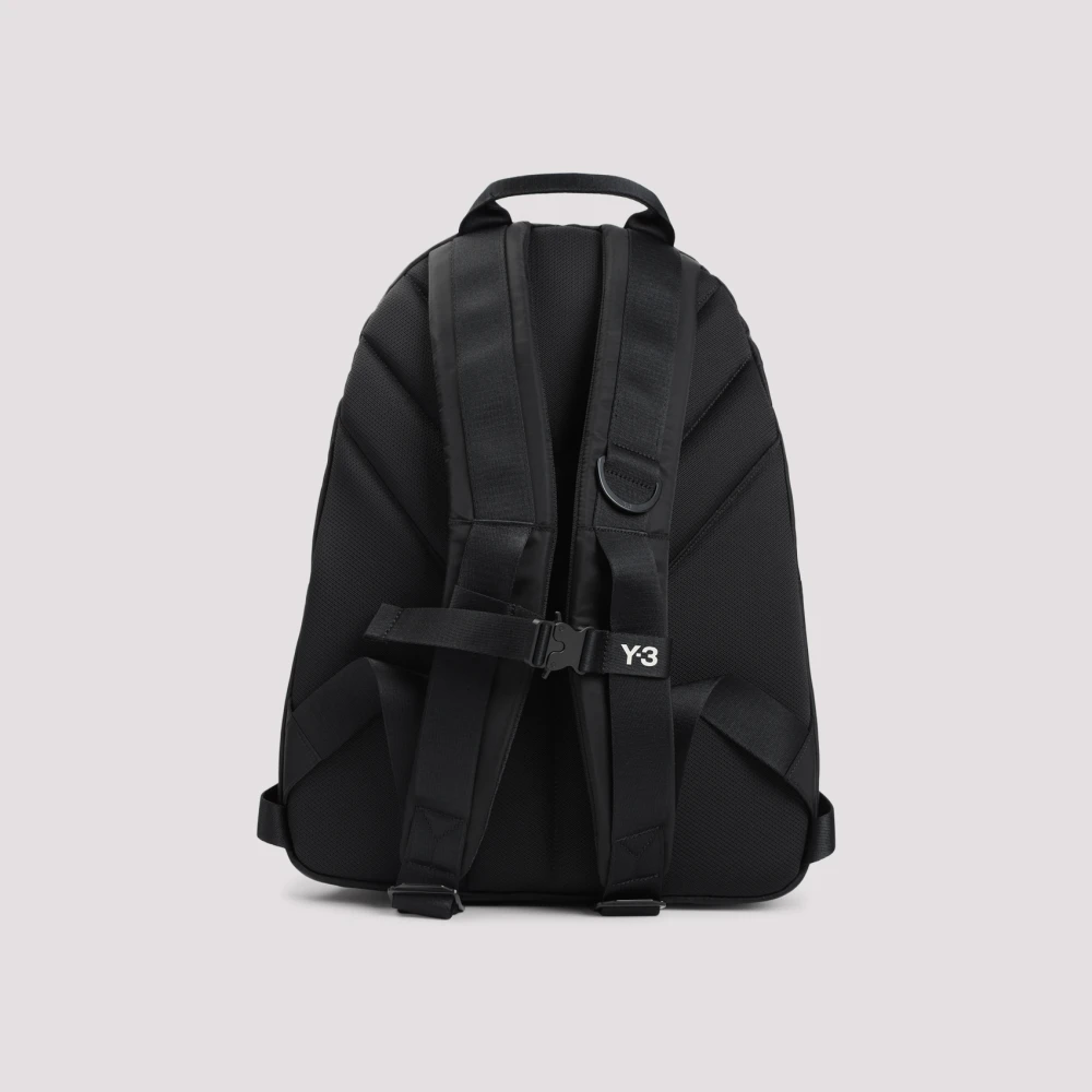 Y-3 Zwarte Bucket Bag & Rugzak Black Heren