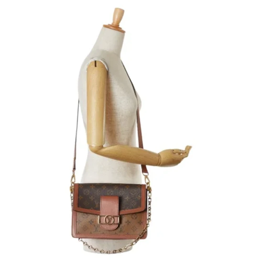Louis Vuitton Vintage Pre-owned Canvas shoulder-bags Brown Dames