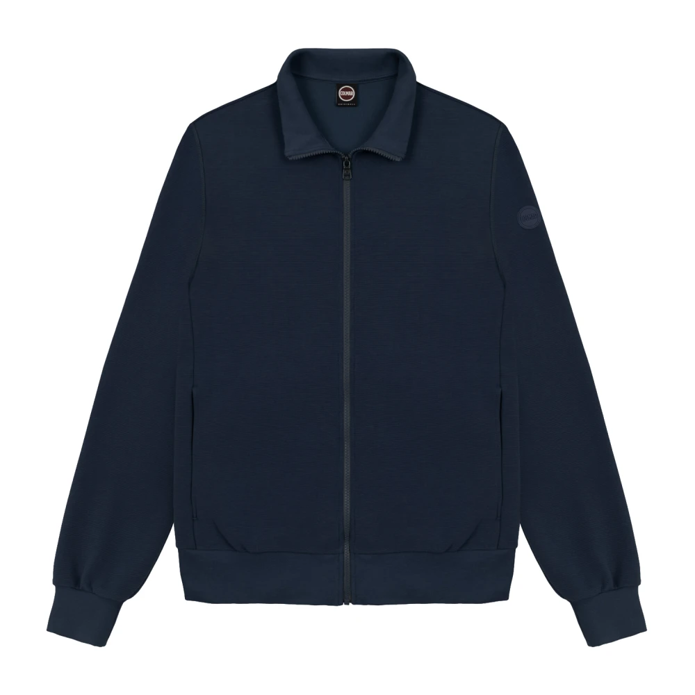 Colmar Men's Blue Full-Zip Ottoman Sweatshirt - Zip-Throughs - Xl - Sweatshirts & Hoodies