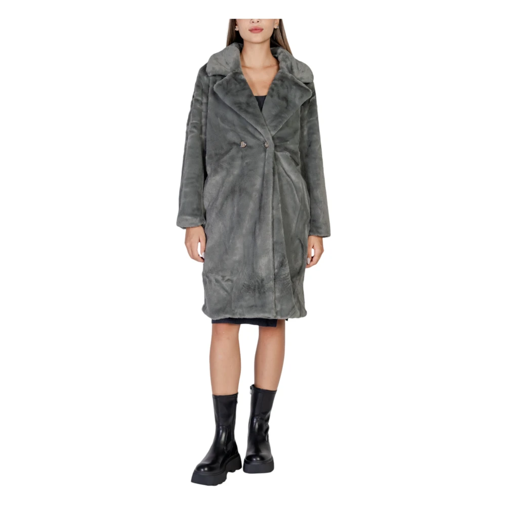 Coats > Double-Breasted Coats - - Ichi - Modalova