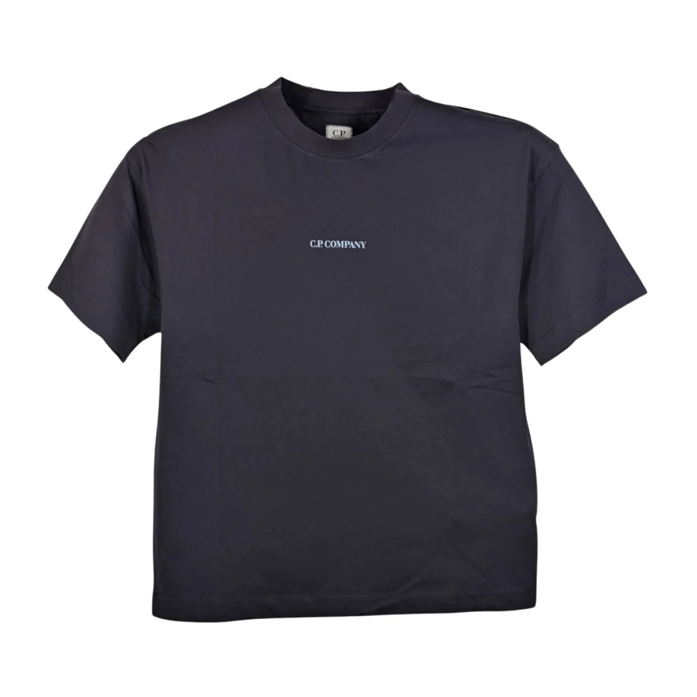 C.p. Company Men's Blue T-Shirts, Xl, Basic Cotton T-Shirt