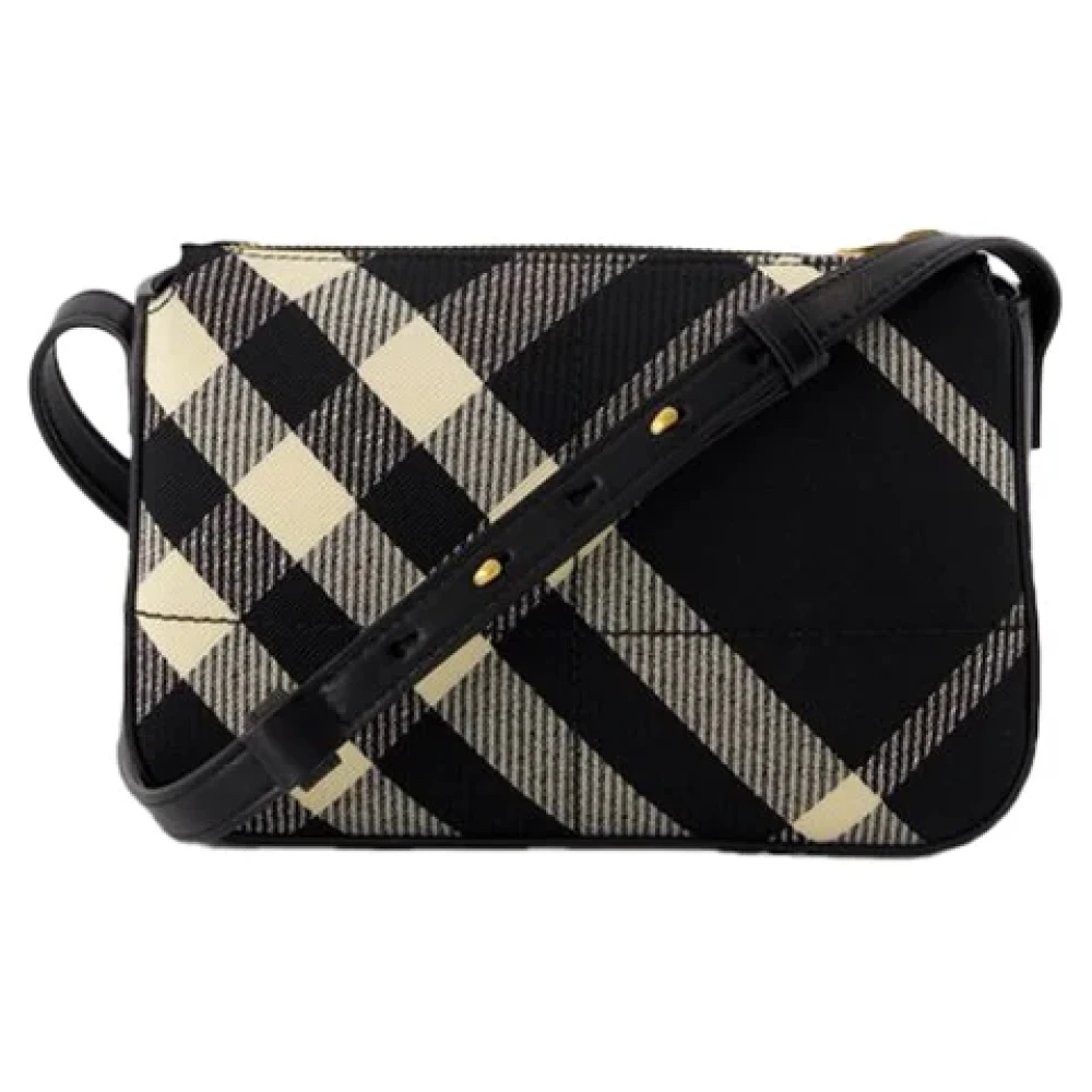 Burberry Leather shoulder-bags Black Dames
