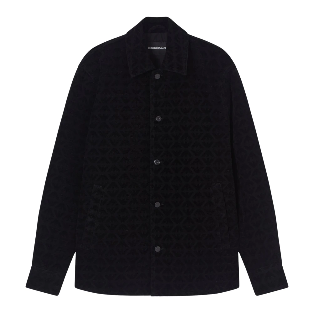 Emporio Armani Uomo Nero Giacche, L, New,
