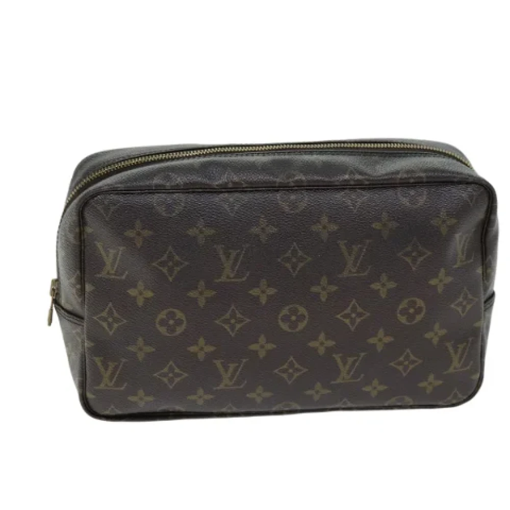 Louis Vuitton Vintage Pre-owned Canvas clutches Brown Dames