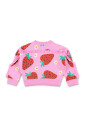 ensemble-sweatshirt-et-short-rose-a-imprime-fraise