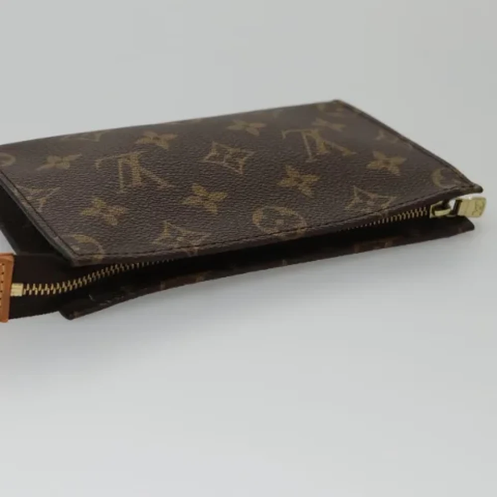 Louis Vuitton Vintage Pre-owned Canvas pouches Brown Dames