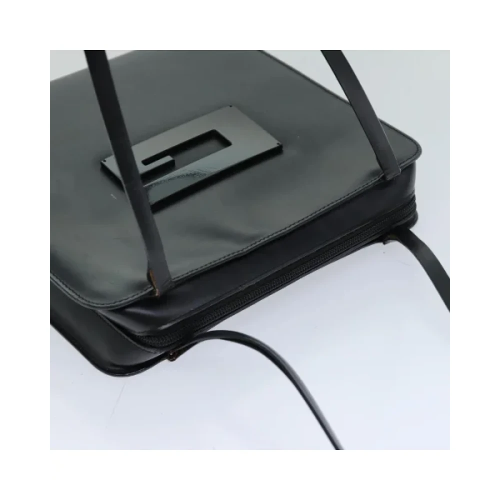 Gucci Vintage Pre-owned Leather gucci-bags Black Dames