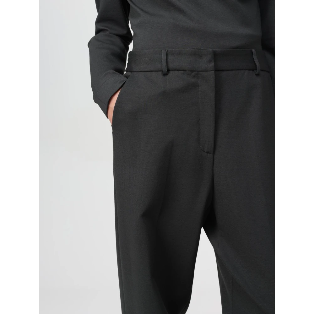 Liviana Conti Zwarte Broek voor Vrouwen Black Dames